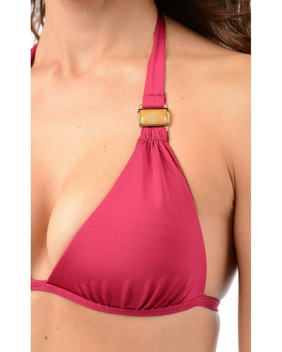 Envy Push Up ® Natural Stone Halter & Scoop Swimsuit